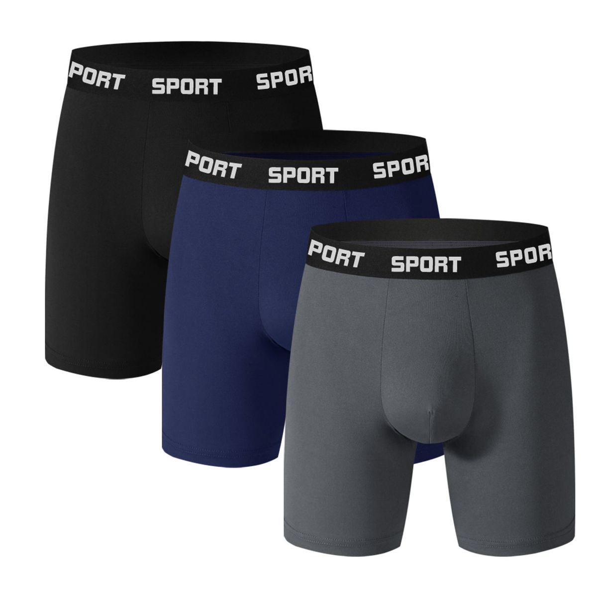 TIOZONEY - Pack De 3 Boxers Algodón Hombre