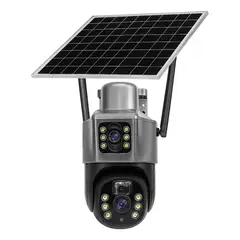 KUANGYE - Cámara Solar 4g Doble Lente Compatible Con Bandas 4g Chile