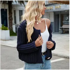 TIOZONEY - Cárdigan de otoño para mujer