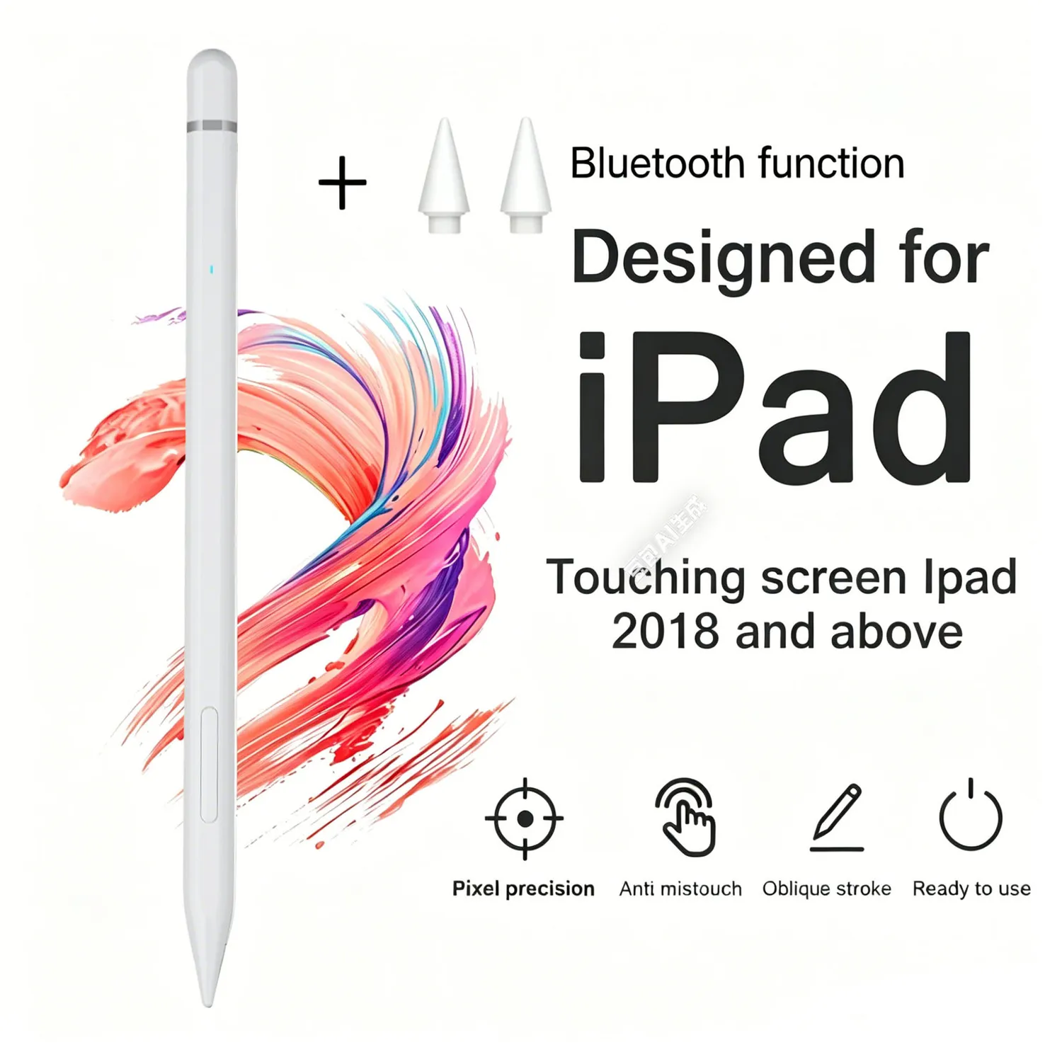 CORRERREY Lapiz Pencil Tactil Stylus para Apple Ipad pencil