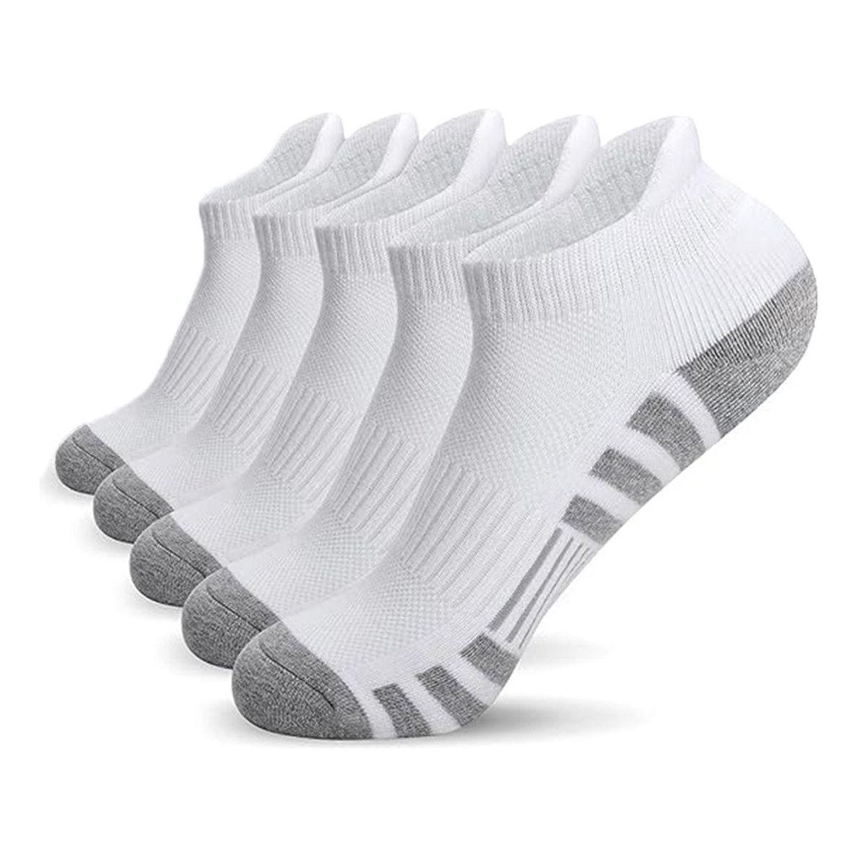 EINICIO - 5 Pares De Calcetines Cortos Transpirables De Talla Única
