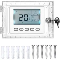 KUANGYE - Caja Protector Termostato Universal Cobertor Con Llave