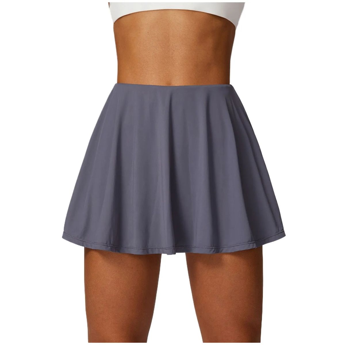 TIOZONEY - Faldas atléticas para tenis y golf - Gris