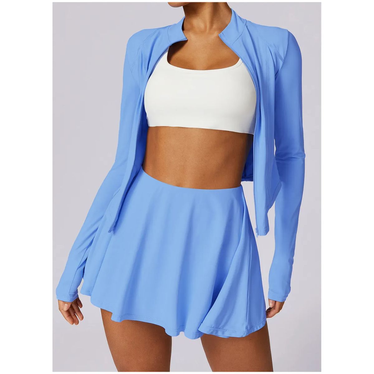 TIOZONEY - Faldas atléticas para tenis y golf - Azul