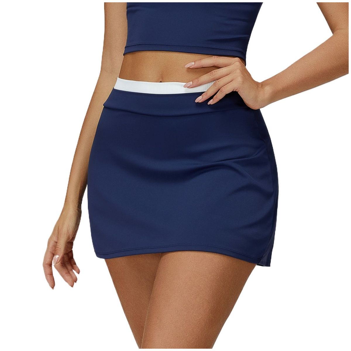 TIOZONEY - Faldas atléticas para tenis y golf - Azul