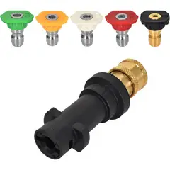 KUANGYE - Acople Rápido Con Boquillas Hidrolavadora Compatible Con Karcher K2 - K7