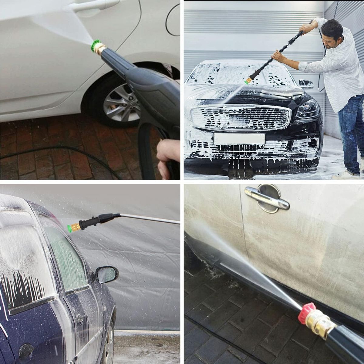 Acople Rápido Con Boquillas Hidrolavadora Compatible Con Karcher K2 - K7, marca KUANGYE - Foto 2