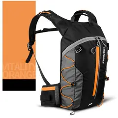 TIOZONEY - 10L MTB Bicicleta Ciclismo Mochila Paquete - Naranja negro