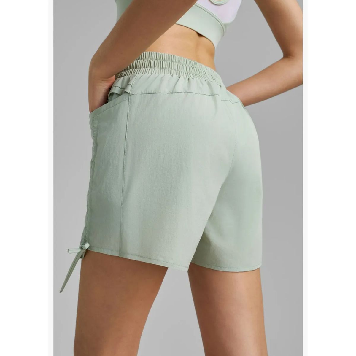 TIOZONEY - Pantalones cortos para mujer - Verde