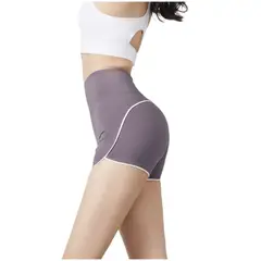 TIOZONEY - Pantalones cortos para mujer - Morado