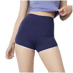TIOZONEY - Pantalones cortos para mujer - Azul
