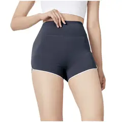 TIOZONEY - Pantalones cortos para mujer - Gris