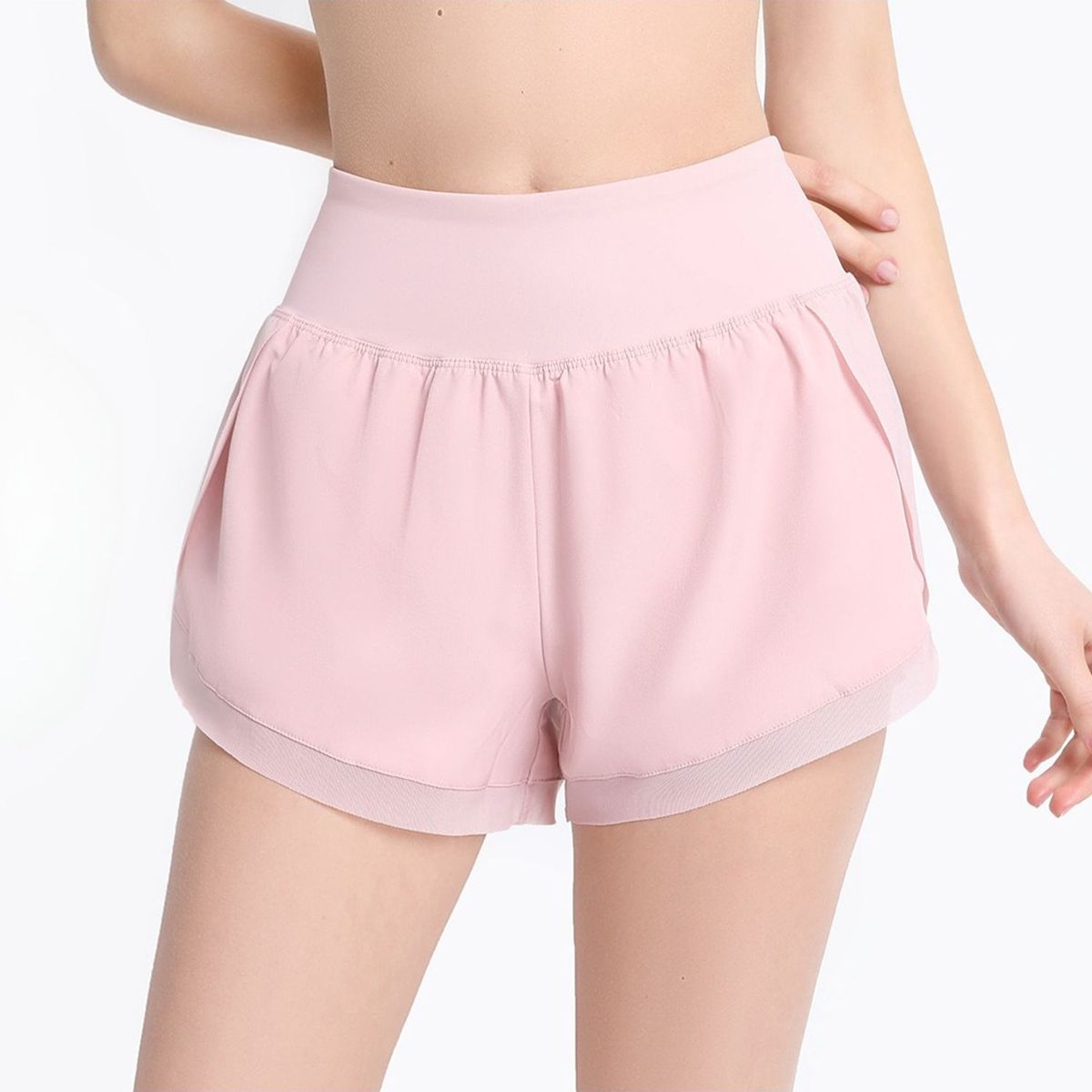 TIOZONEY - Pantalones cortos para mujer - Rosado