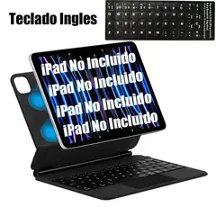 SHARGE - Teclado Inglés Bluetooth solo para iPad 11va Gen A16 2025 10.9pulgada Negro