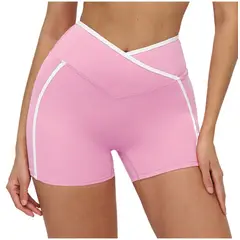 TIOZONEY - Pantalones cortos para mujer - Rosado