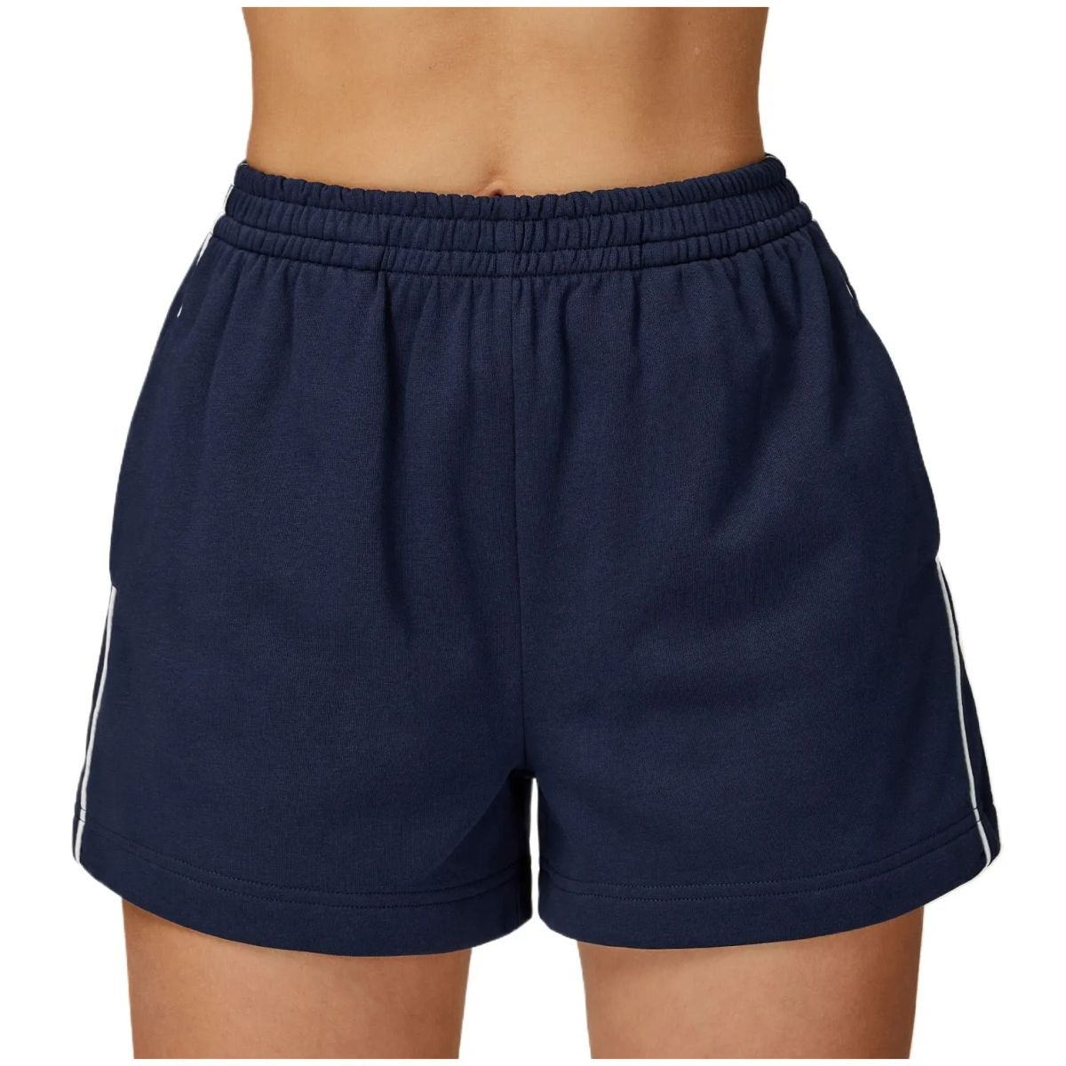 TIOZONEY - Pantalones cortos para mujer - Azul