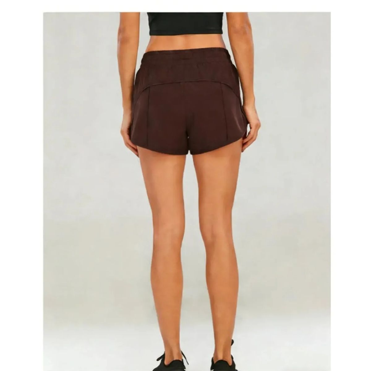 TIOZONEY - Pantalones cortos para mujer - Marrón
