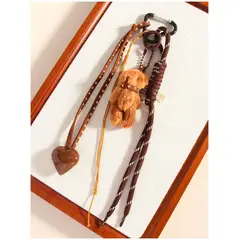 TIOZONEY - Colgante de bolsa de nudo colgante de billetera de mujer colgante