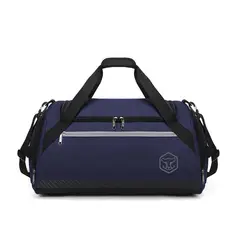 TIOZONEY - Bolsa Gran Capacidad Para Viajes Hombres Y Mujeres, Deportes - Azul