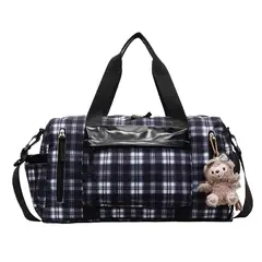 TIOZONEY - Bolsa Gran Capacidad Para Viajes Hombres Y Mujeres, Deportes - Azul
