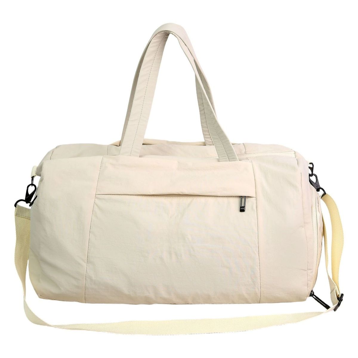 TIOZONEY - Bolsa Gran Capacidad Para Viajes Hombres Y Mujeres, Deportes - Blanco
