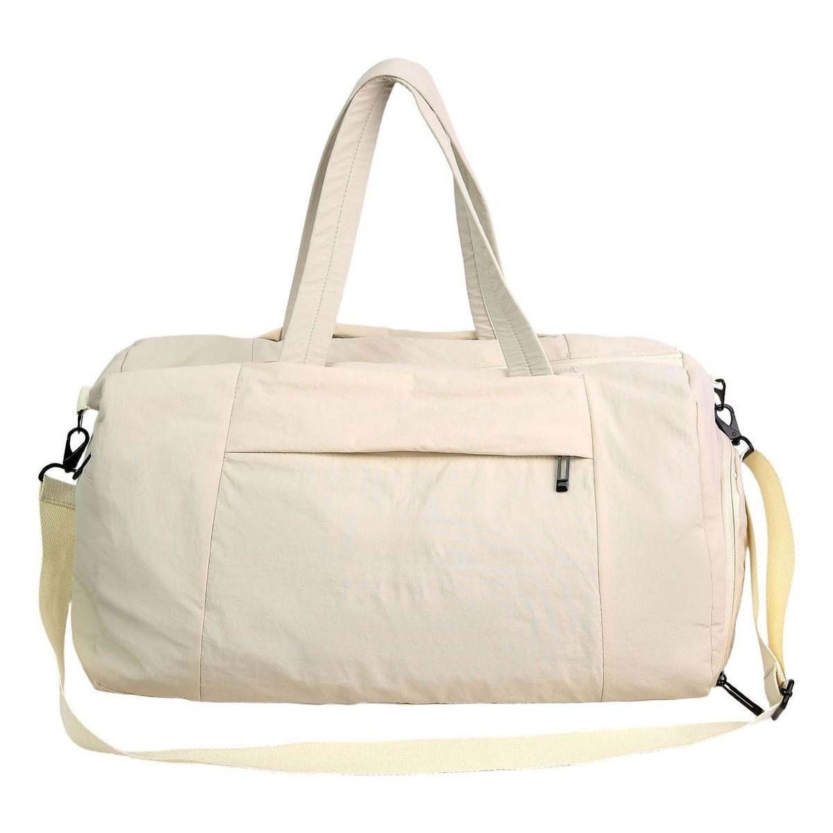 TIOZONEY - Bolsa Gran Capacidad Para Viajes Hombres Y Mujeres, Deportes - Blanco