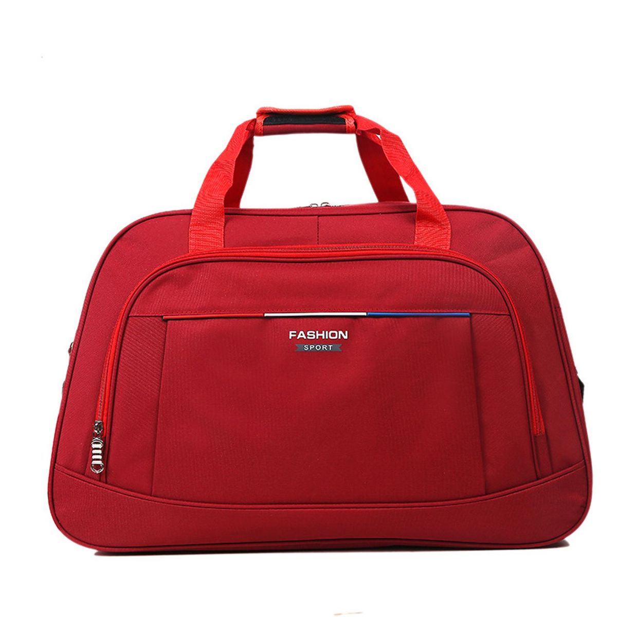 TIOZONEY - Bolsa Gran Capacidad Para Viajes Hombres Y Mujeres, Deportes - Rojo