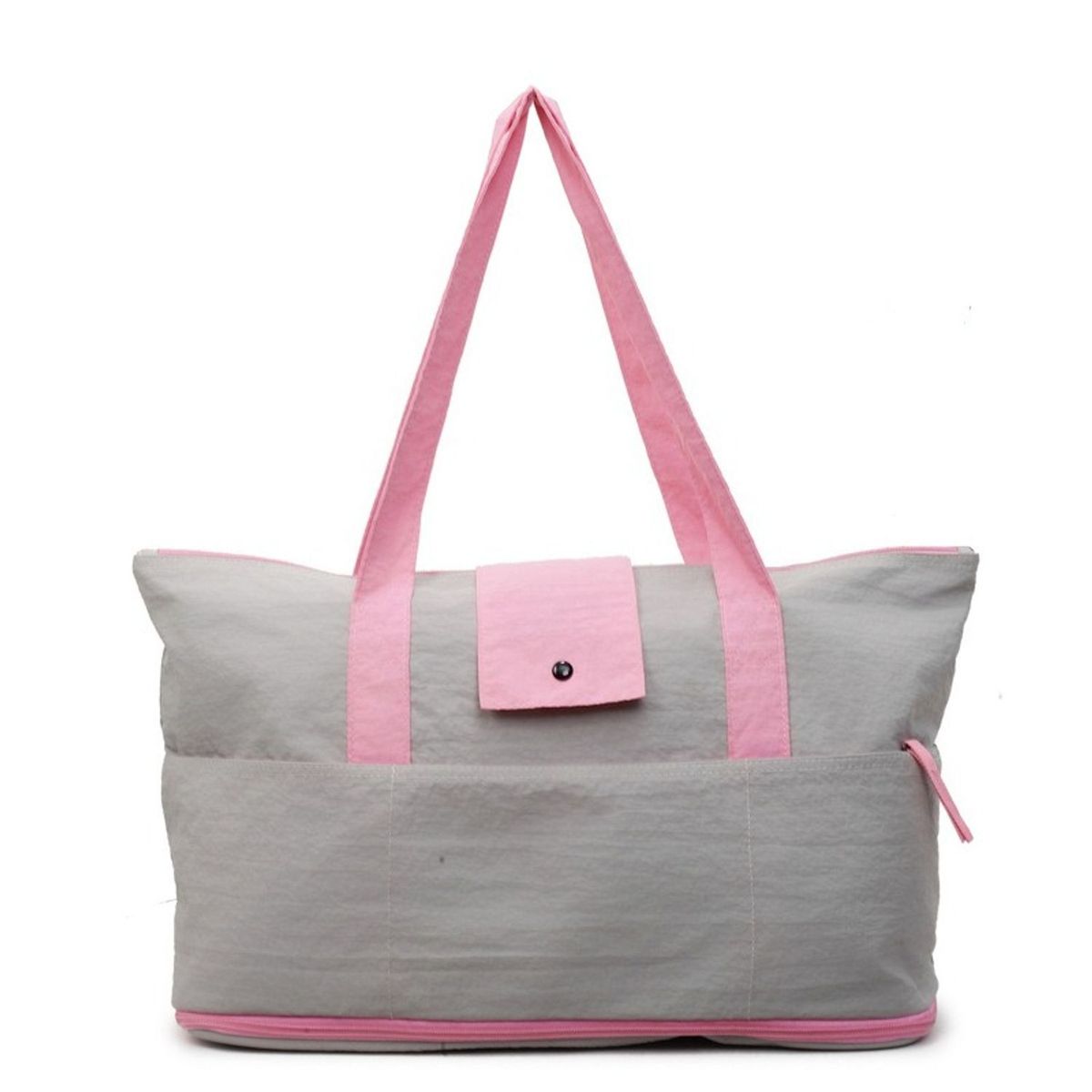 TIOZONEY - Bolsa Gran Capacidad Para Viajes Hombres Y Mujeres, Deportes - Gris