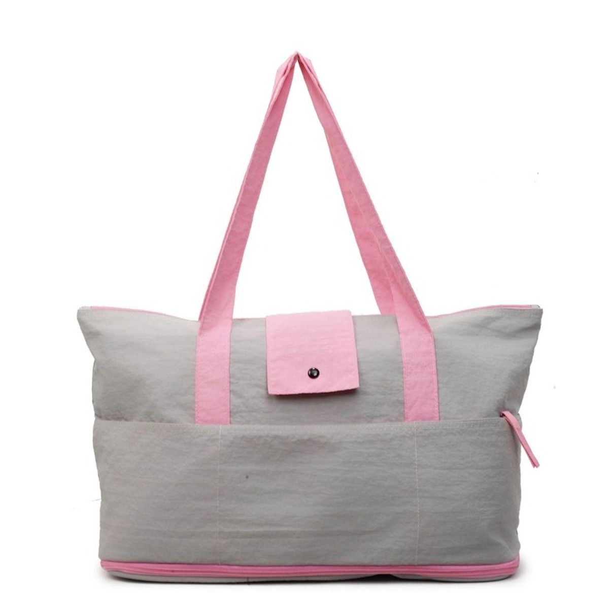 TIOZONEY - Bolsa Gran Capacidad Para Viajes Hombres Y Mujeres, Deportes - Gris