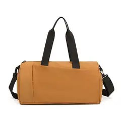 TIOZONEY - Bolsa Gran Capacidad Para Viajes Hombres Y Mujeres, Deportes - Marrón