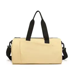 TIOZONEY - Bolsa Gran Capacidad Para Viajes Hombres Y Mujeres, Deportes - Beige