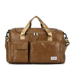 TIOZONEY - Bolsa Gran Capacidad Para Viajes Hombres Y Mujeres, Deportes - Amarillo