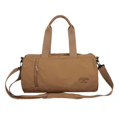 TIOZONEY - Bolsa Gran Capacidad Para Viajes Hombres Y Mujeres, Deportes - Marrón
