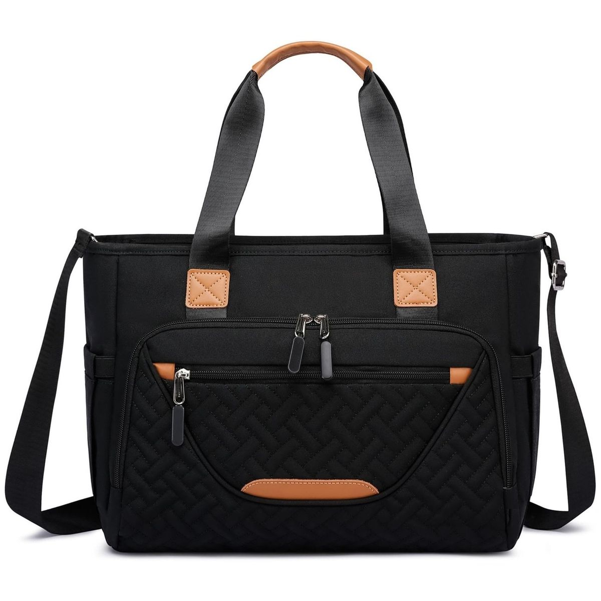 TIOZONEY - Bolsa Gran Capacidad Para Viajes Hombres Y Mujeres, Deportes - Negro