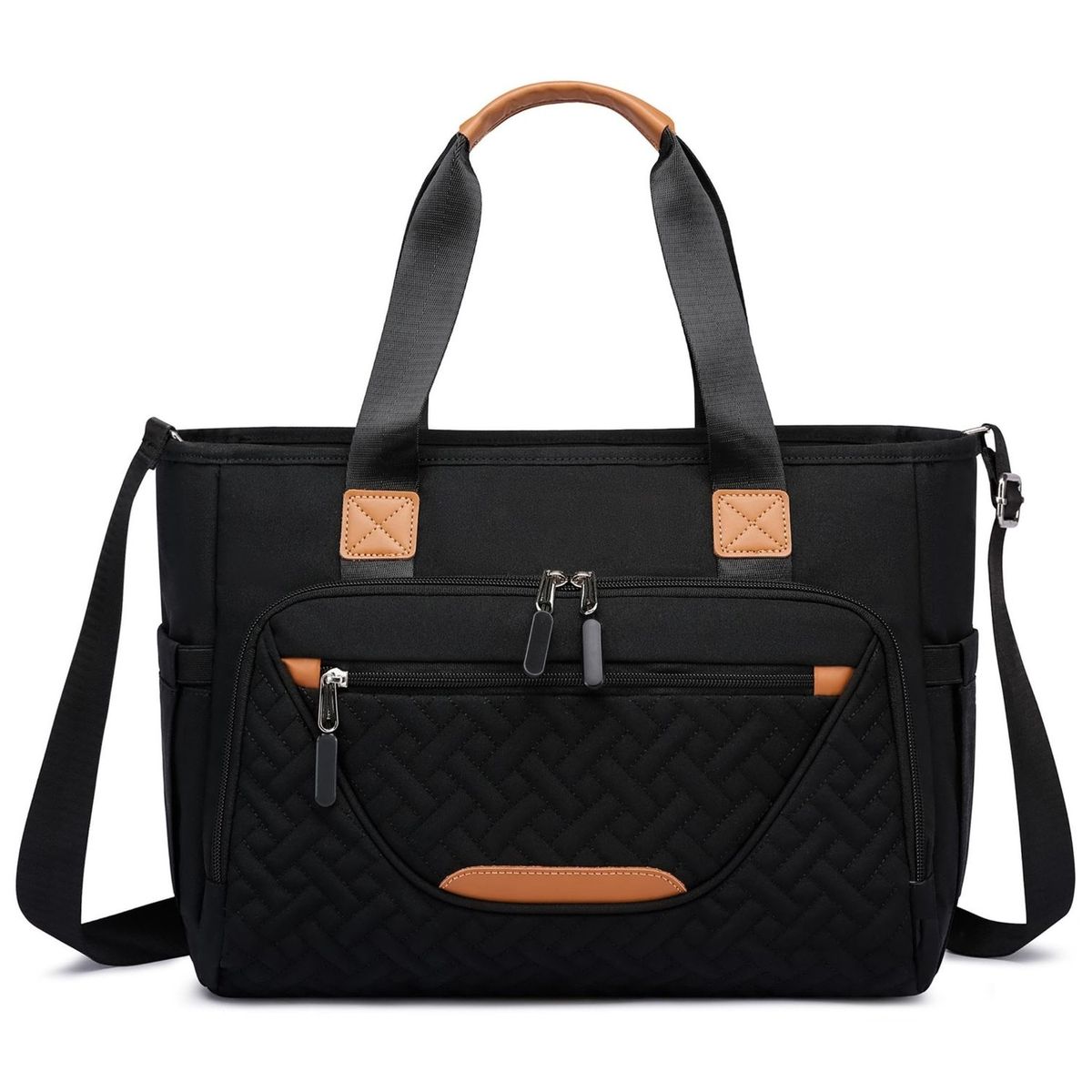 TIOZONEY - Bolsa Gran Capacidad Para Viajes Hombres Y Mujeres, Deportes - Negro