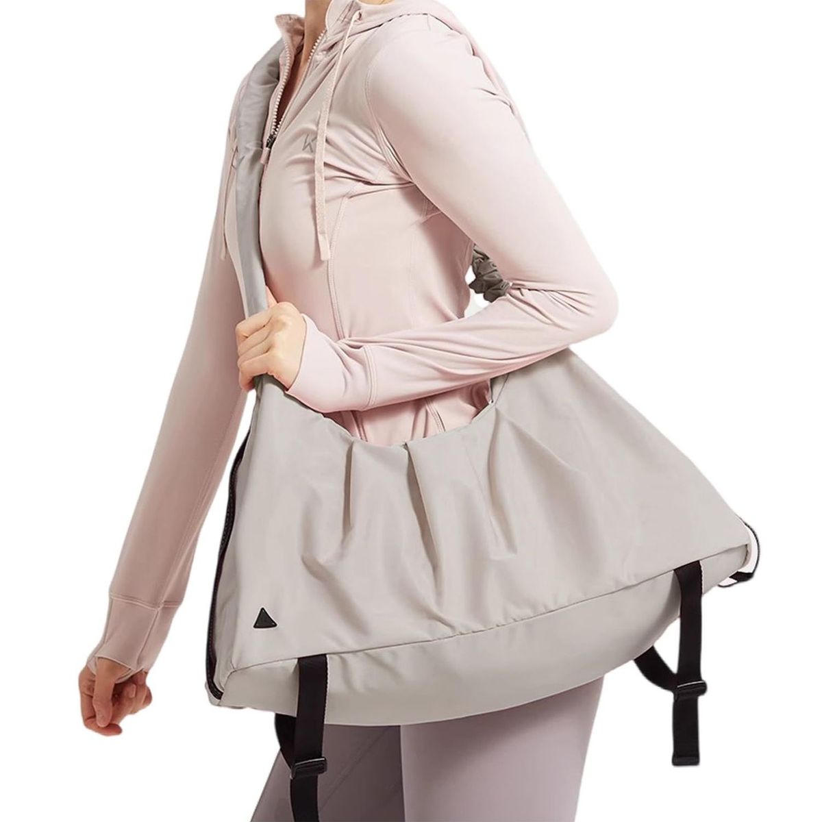 TIOZONEY - Bolsa Gran Capacidad Para Viajes Hombres Y Mujeres, Deportes - Gris