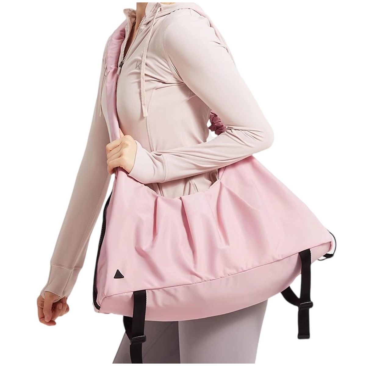 TIOZONEY - Bolsa Gran Capacidad Para Viajes Hombres Y Mujeres, Deportes - Rosado