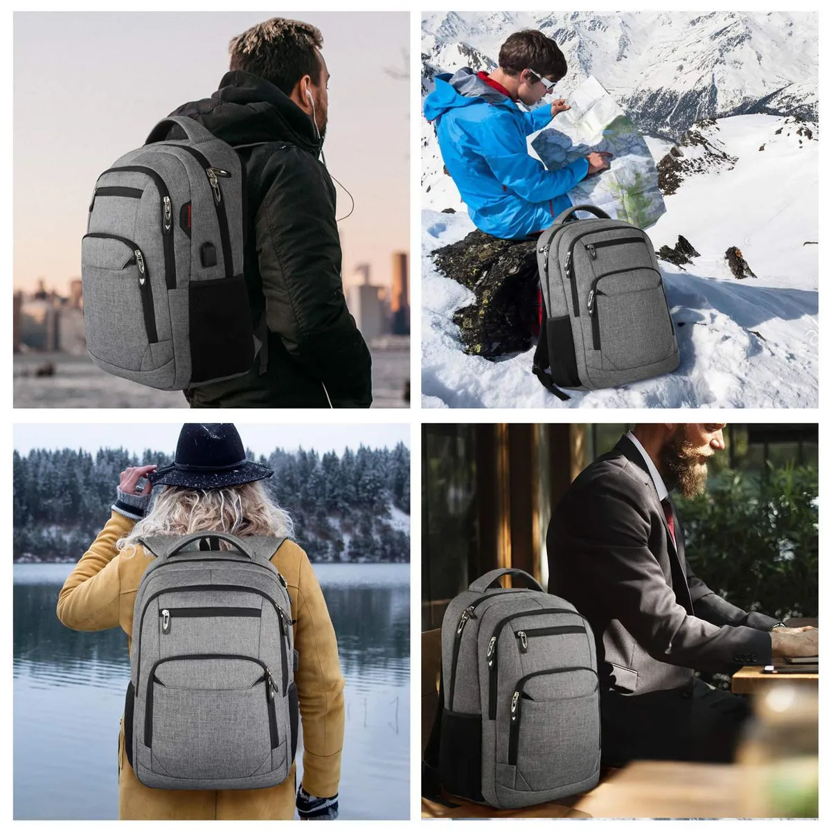 TIOZONEY - Mochila de viaje Viral