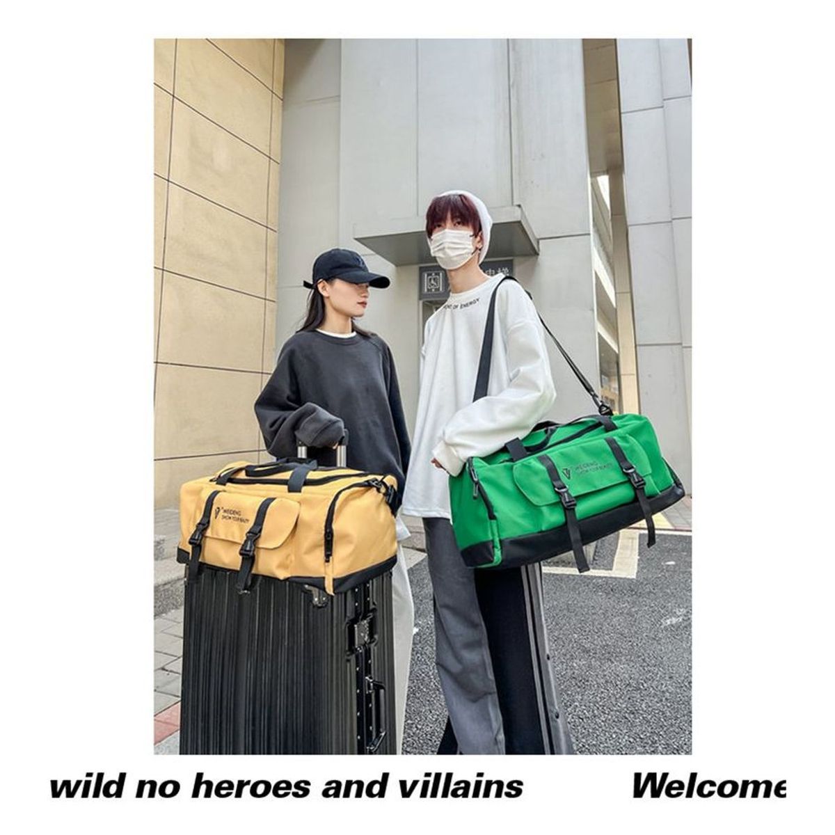 TIOZONEY - Bolso Travel Duffle