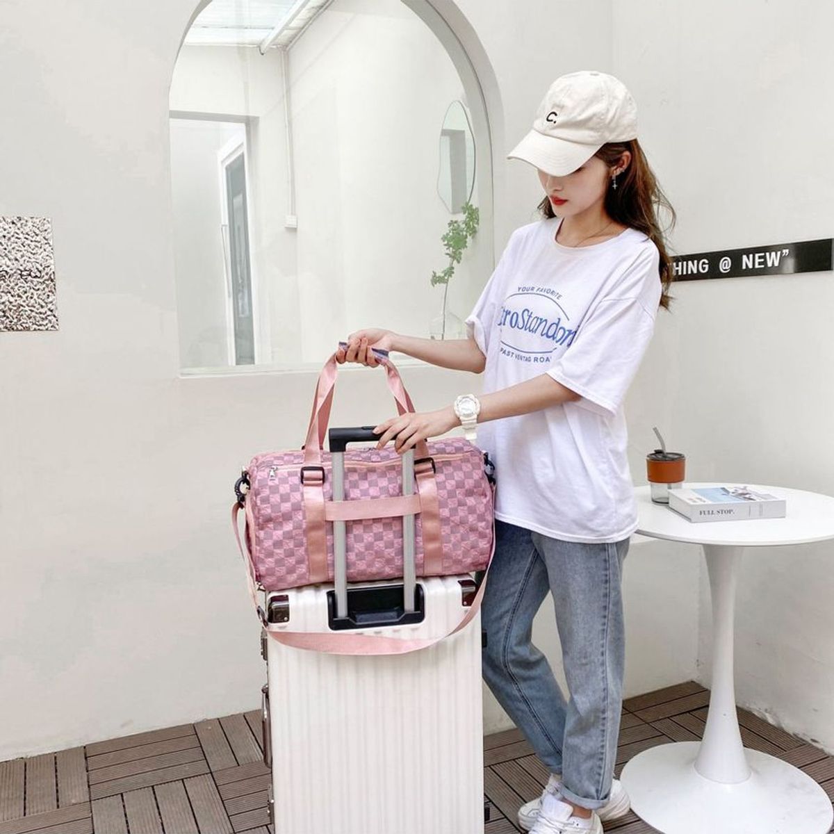 TIOZONEY - Bolso Travel Duffle Mujeres