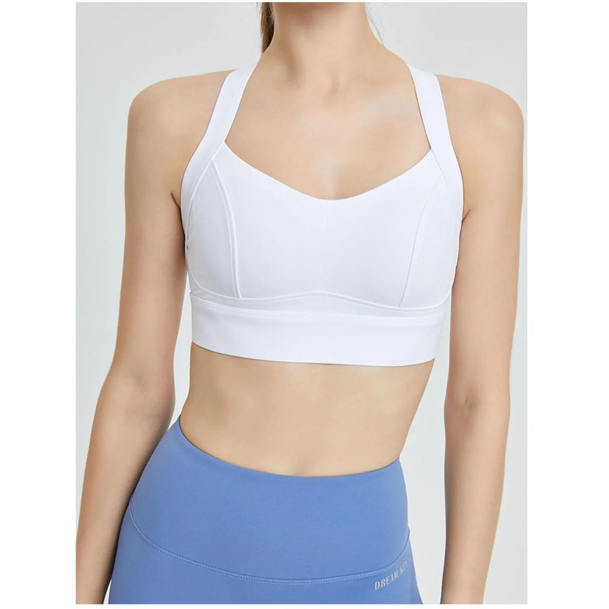 TIOZONEY - Sujetador deportivo de alto impacto para mujer