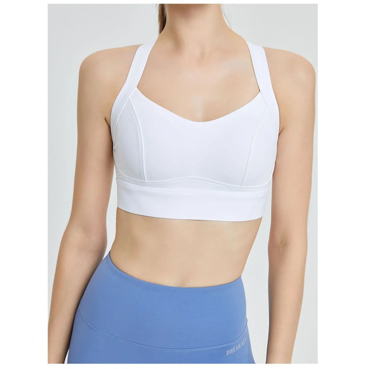 TIOZONEY - Sujetador deportivo de alto impacto para mujer