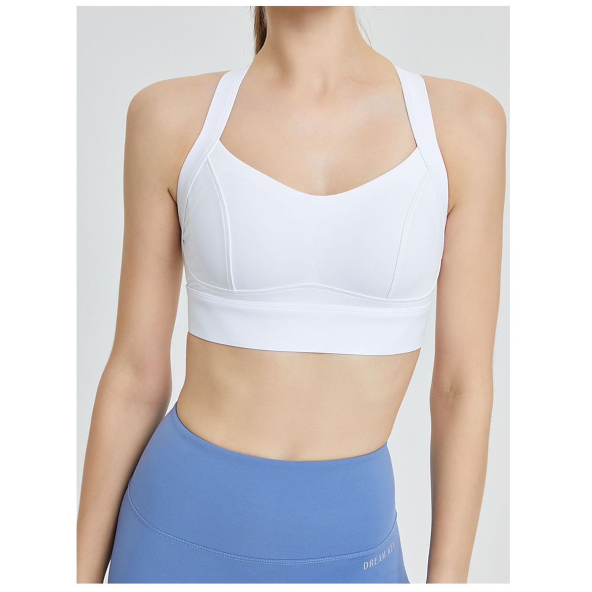 TIOZONEY - Sujetador deportivo de alto impacto para mujer