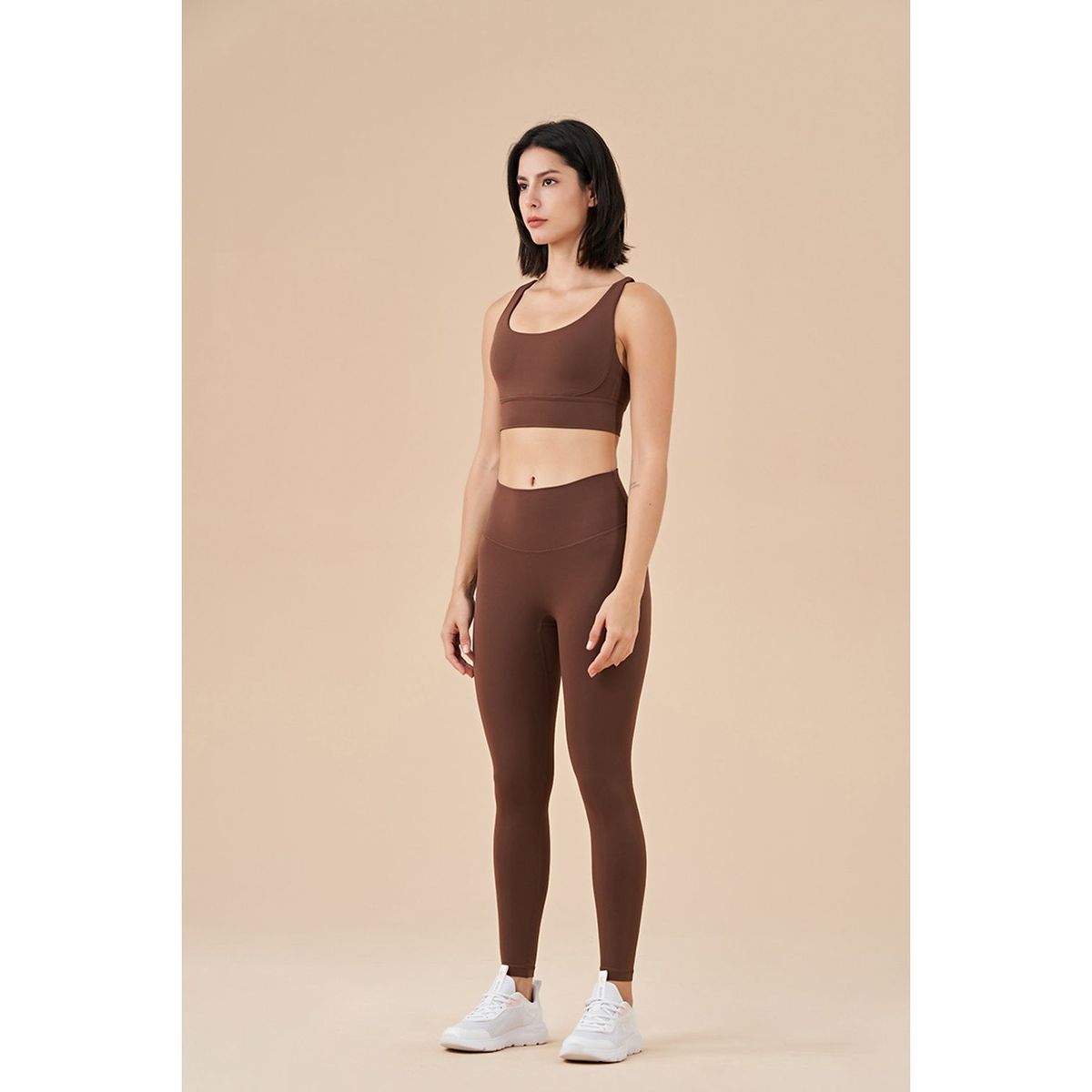 TIOZONEY - Sujetador deportivo con tiras para mujer