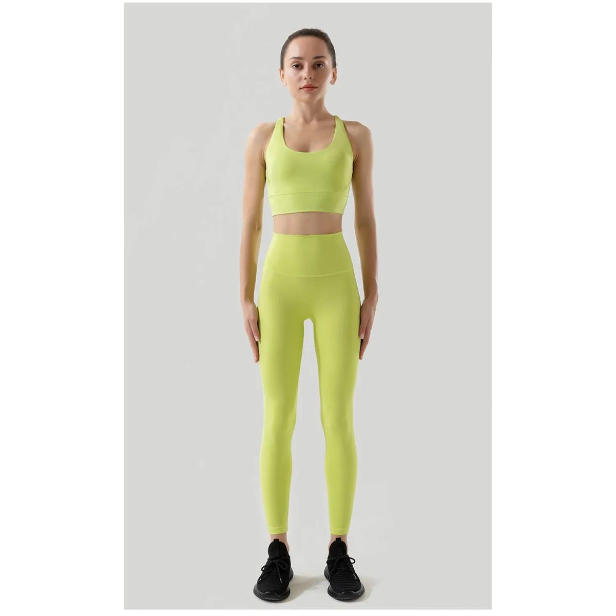 TIOZONEY - Sujetador deportivo con tiras para mujer