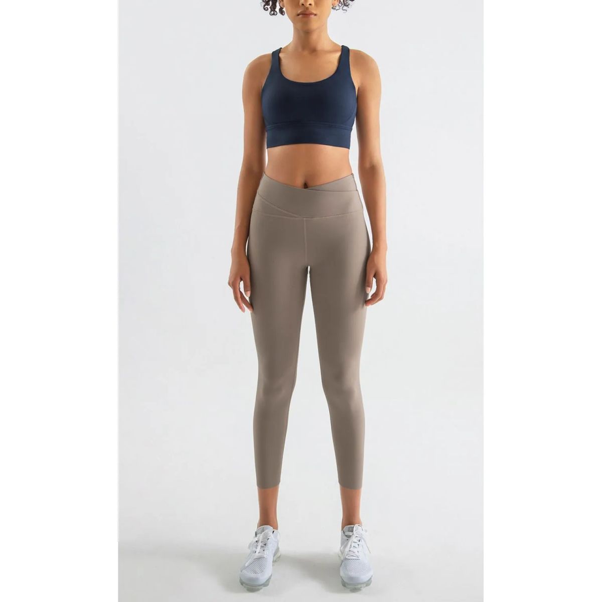 TIOZONEY - Sujetador deportivo con tiras para mujer