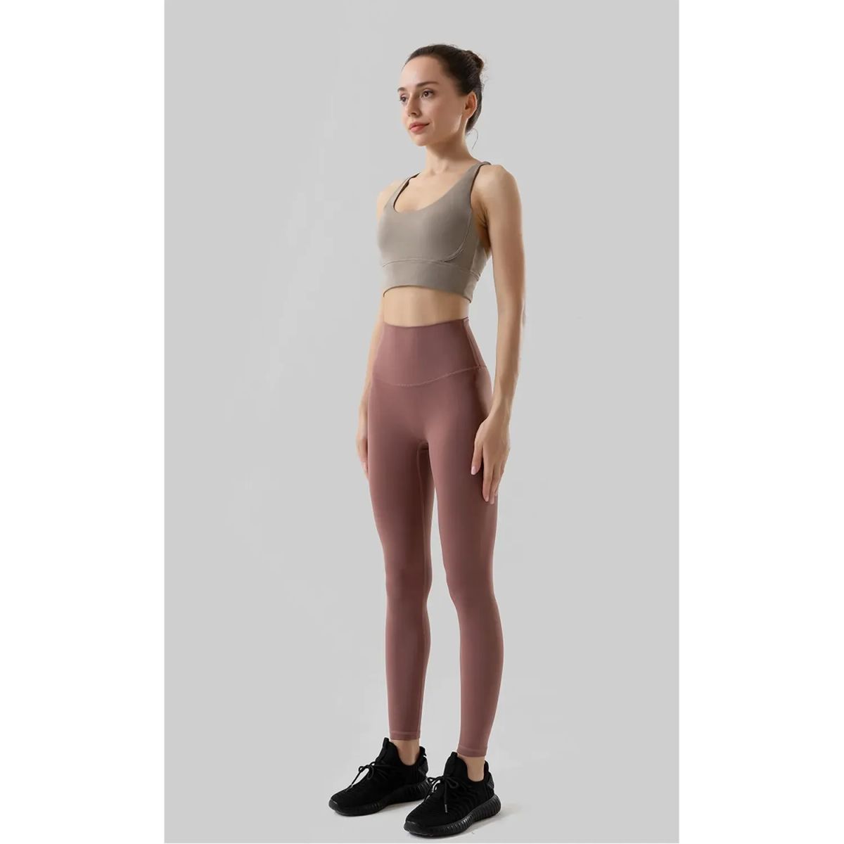 TIOZONEY - Sujetador deportivo con tiras para mujer