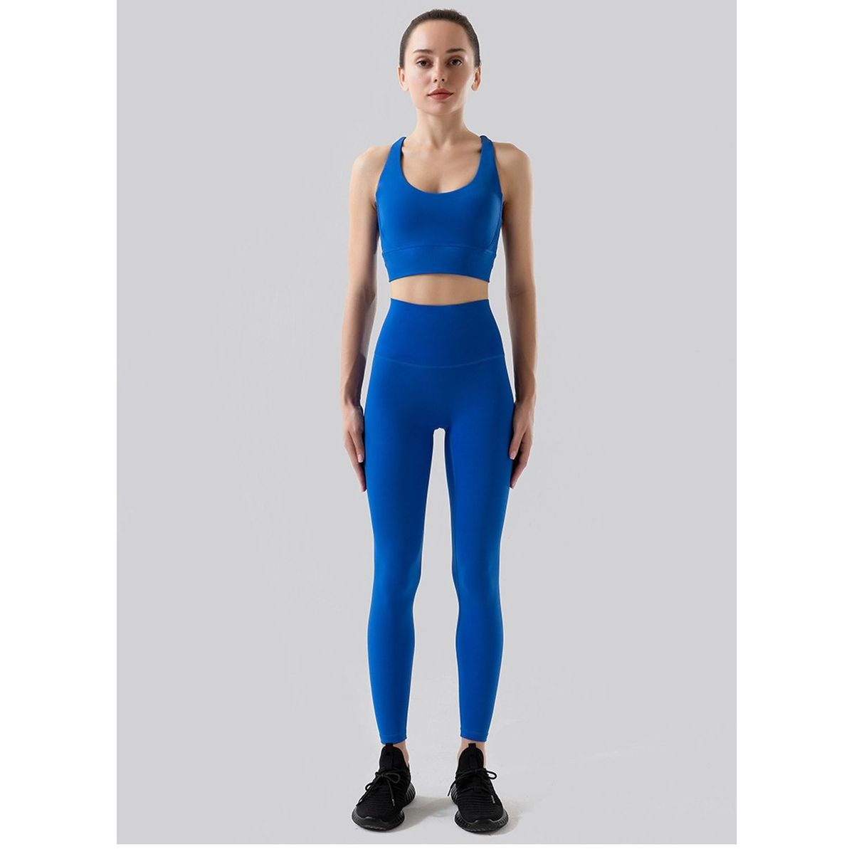 TIOZONEY - Sujetador deportivo con tiras para mujer