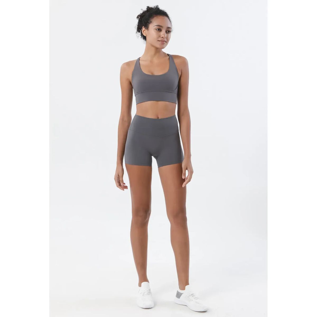 TIOZONEY - Sujetador deportivo con tiras para mujer