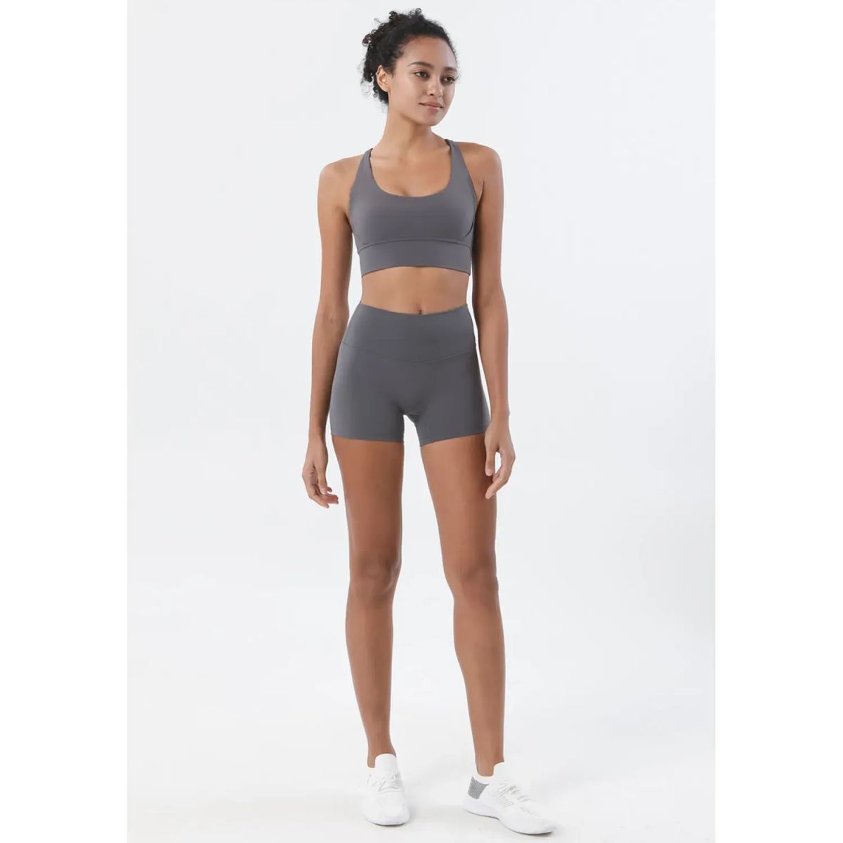 TIOZONEY - Sujetador deportivo con tiras para mujer